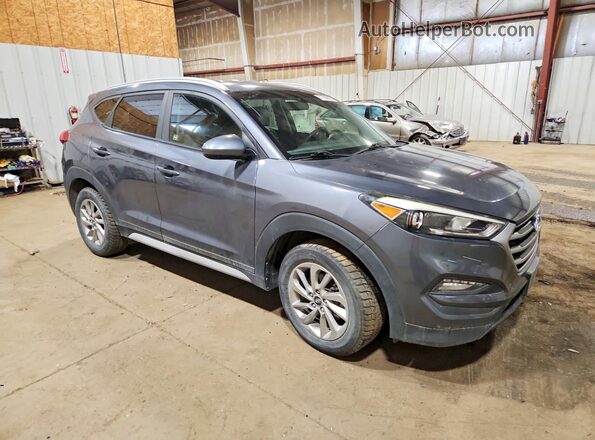 KM8J33A48JU597421 2018 HYUNDAI TUCSON Gray Widok z przodu