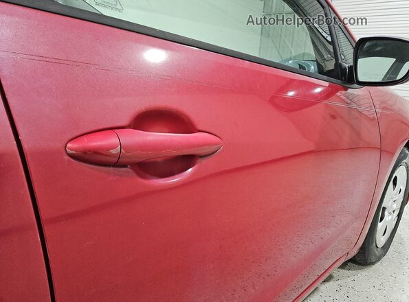 KNAFK4A64G5562377 2016 KIA FORTE Red 