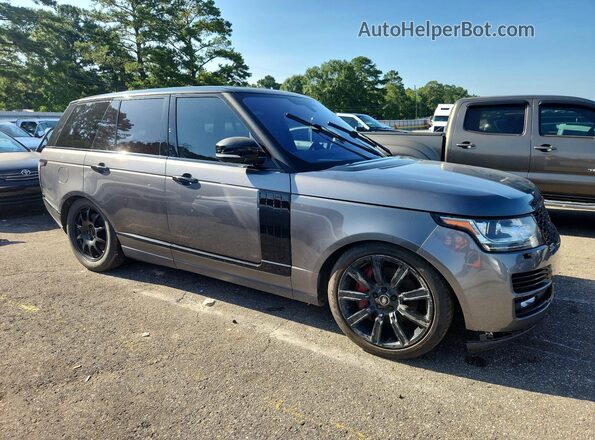 SALGS2EF9GA262078 2016 LAND ROVER RANGE Gray Widok z przodu