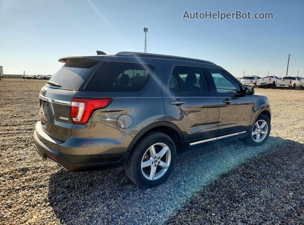 1FM5K7DHXJGB30221 2018 FORD EXPLORER Black Delantero derecho
