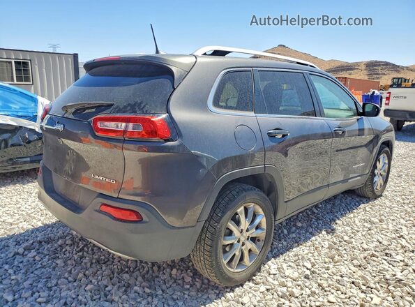 1C4PJLDBXGW290747 2016 JEEP CHEROKEE Gray Front right