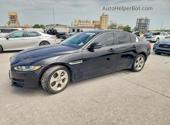 SAJAR4FX1JCP39188 2018 JAGUAR XF Black Задня ліва чверть