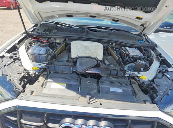 WA1VXAF75MD021012 2021 AUDI Q7 White Vista del compartimento del motor