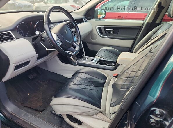 SALCP2BG9HH700894 2017 LAND ROVER DISCOVERY Green Vista del salpicadero