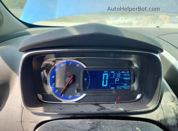 KL7CJKSB2GB757059 2016 CHEVROLET TRAX Blue Widok tylnych siedzeń