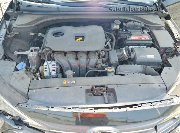 5NPD84LF7KH482506 2019 HYUNDAI ELANTRA Black ძრავის განყოფილების ხედი