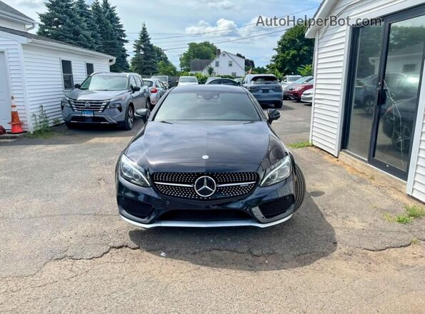 WDDWJ6EB4HF477095 2017 MERCEDES-BENZ C Black Dashboard view