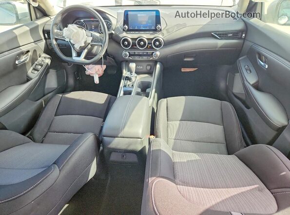3N1AB8CV3NY207521 2022 NISSAN SENTRA Silver Սարքավորումների վահանակի տեսք