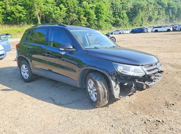 WVGBV7AX2HK029199 2017 VOLKSWAGEN TIGUAN Black Vista frontal
