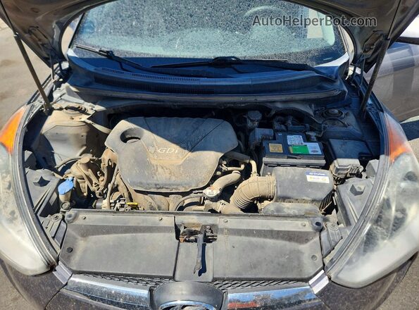KMHTC6AD9GU257424 2016 HYUNDAI VELOSTER Gray Engine compartment view