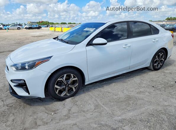 3KPF24AD4KE007167 2019 KIA FORTE White Tył lewy