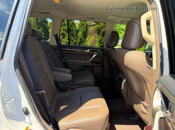 JTJBM7FX8J5186981 2018 LEXUS GX Белый Вид задних сидений