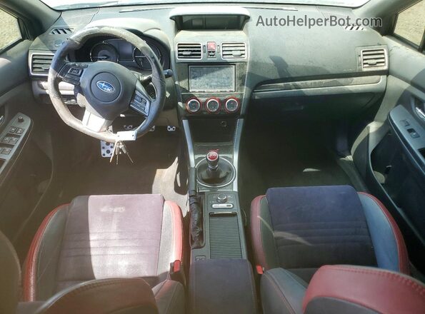 JF1VA2M6XG9800071 2016 SUBARU WRX Gray Вид щитка приладів