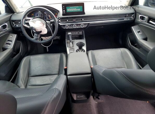 2HGFE1F97PH306580 2023 HONDA CIVIC Blue ხელსაწყოთა პანელის ხედი