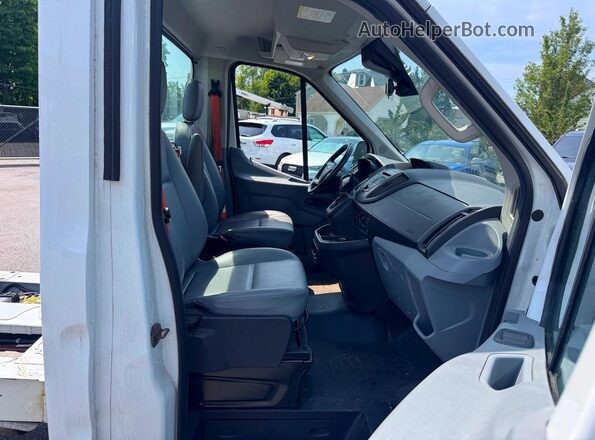1FDBF8ZV3JKB34846 2018 FORD TRANSIT Белый Вид сзади