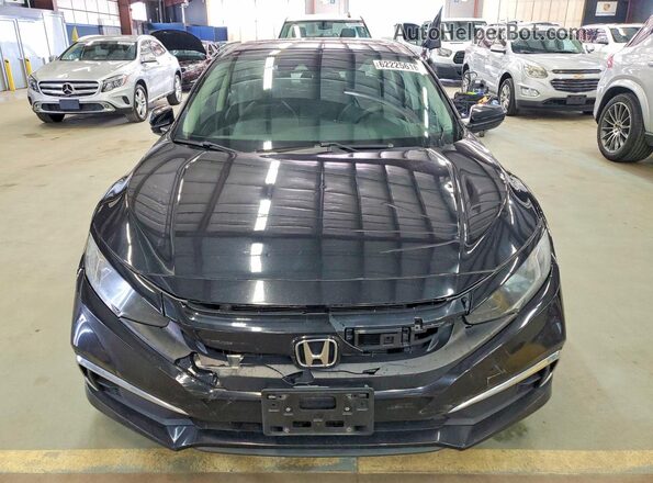 2HGFC2F61KH538683 2019 HONDA CIVIC Black Vista trasera