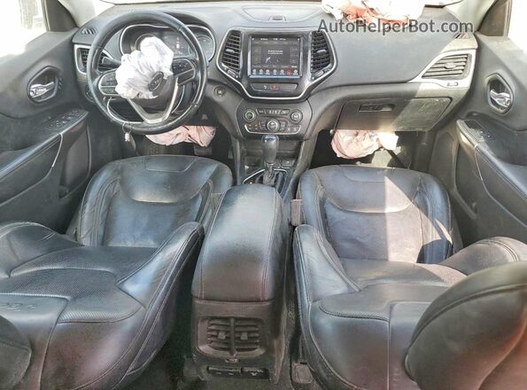 1C4PJLDB4KD302444 2019 JEEP CHEROKEE Black ხელსაწყოთა პანელის ხედი