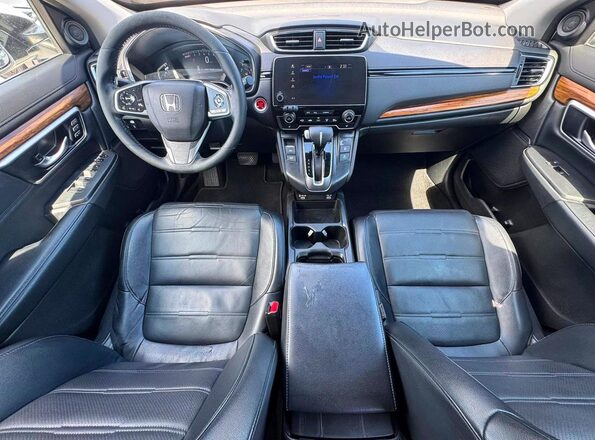 5J6RW1H84LL014762 2020 HONDA CR-V White უკანა სავარძლების ხედი