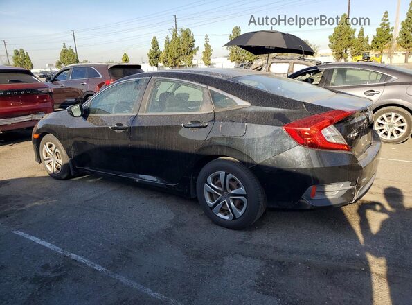 2HGFC2F59HH516317 2017 HONDA CIVIC Black Tył prawy