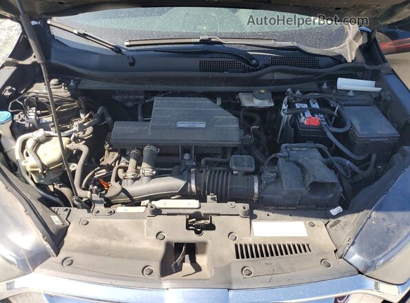 7FARW2H8XJE048320 2018 HONDA CR-V Black VIN կոդի պիտակի տեսք