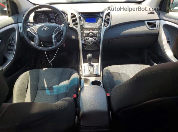 KMHD35LH0GU298023 2016 HYUNDAI ELANTRA Red Вид щитка приладів