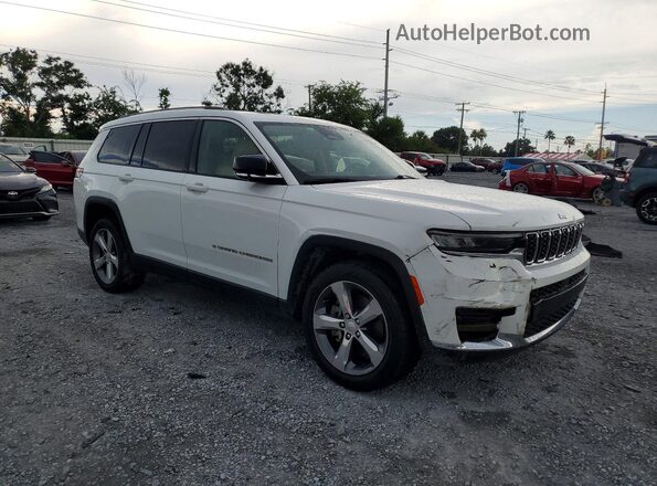 1C4RJJBG4N8553019 2022 JEEP GRAND White წინა ხედი