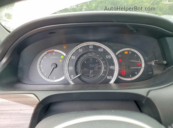 1HGCR2F83GA049520 2016 HONDA ACCORD Silver Widok tylnych siedzeń