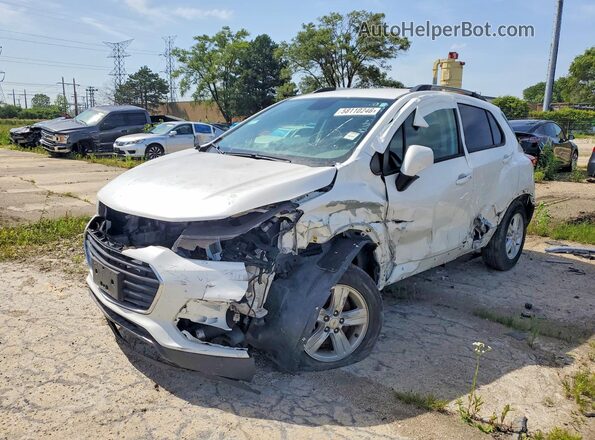 KL7CJLSB6MB327925 2021 CHEVROLET TRAX White Trasero izquierdo