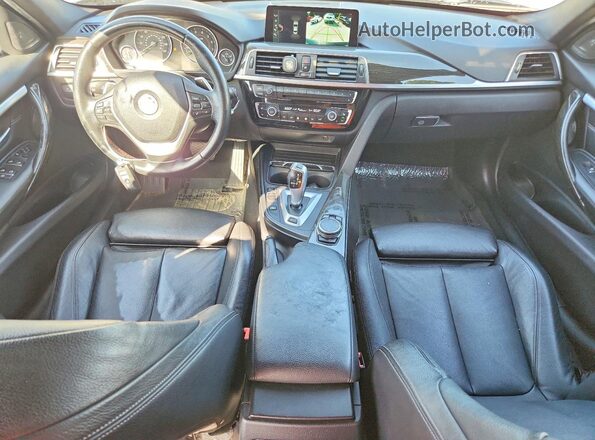 WBA8E1C5XHK480160 2017 BMW 3 SERIES Black Vista del cuadro de instrumentos