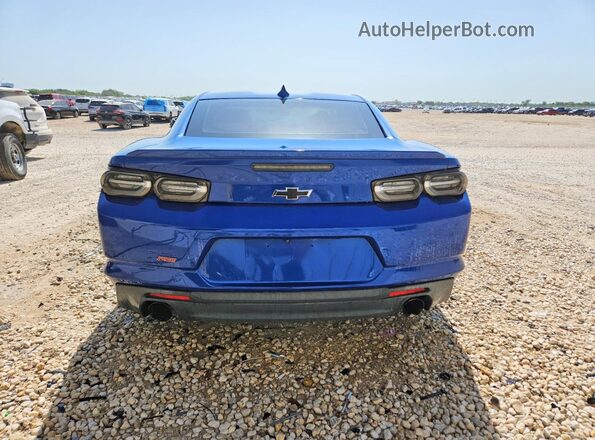 1G1FB1RS8L0148117 2020 CHEVROLET CAMARO Blue Vista interior delantera