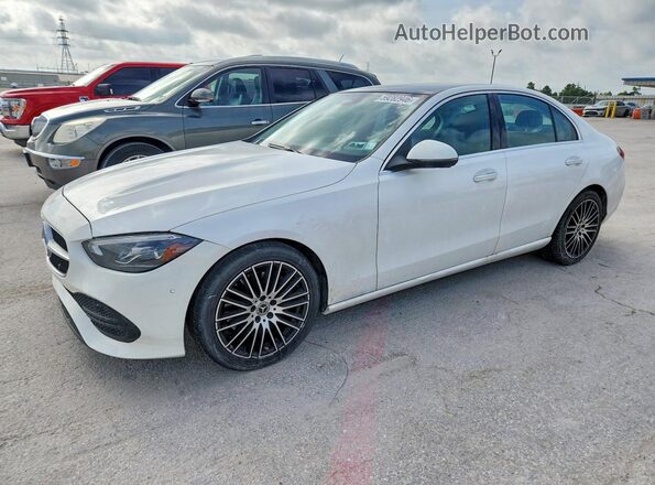 W1KAF4HB1PR148802 2023 MERCEDES-BENZ C Белый Задняя левая четверть