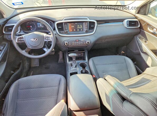 5XYPGDA5XLG614693 2020 KIA SORENTO Silver Սարքավորումների վահանակի տեսք