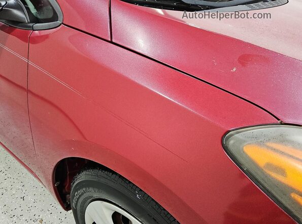 KNAFK4A64G5562377 2016 KIA FORTE Red 