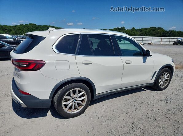 5UXCR6C01L9C31962 2020 BMW X5 White Przód prawy