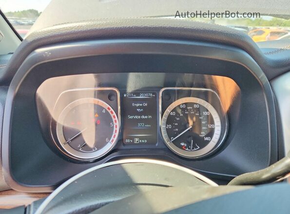 1N6BA1F48GN502769 2016 NISSAN TITAN Серый Вид задних сидений