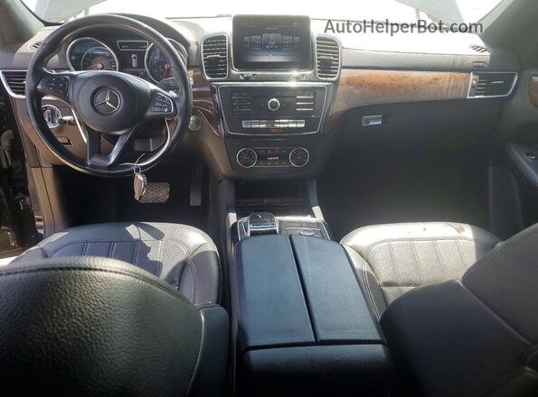 4JGDF6EEXKB183630 2019 MERCEDES-BENZ GLS Черный Вид щитка приборов