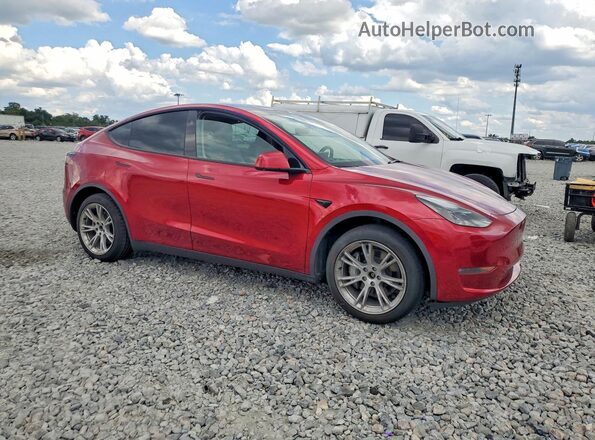 7SAYGDEE0RA233661 2024 TESLA MODEL Y Red Front view