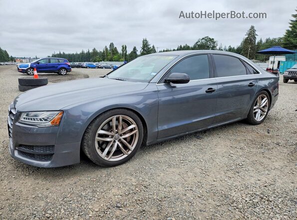 WAU44AFD5HN006975 2017 AUDI A8 Gray Tył lewy