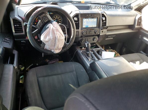 1FTEW1EPXJFD50900 2018 FORD F150 Black Սարքավորումների վահանակի տեսք