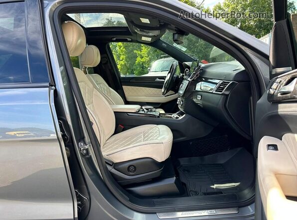 4JGDA6EBXJB049784 2018 MERCEDES-BENZ GLE-CLASS Gray Vista del salpicadero