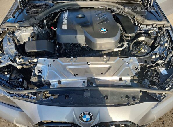 WBA43DA07SCS49327 2025 BMW 4 SERIES Gray ძრავის განყოფილების ხედი
