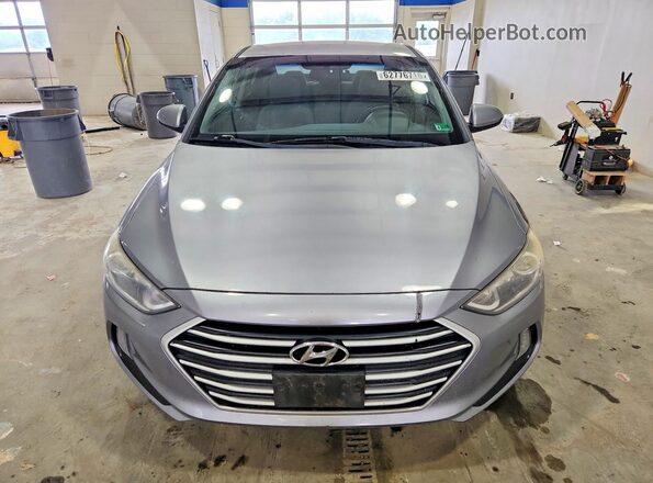 5NPD84LF0HH018644 2017 HYUNDAI ELANTRA Silver Вид ззаду