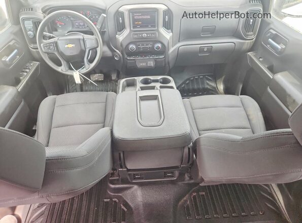 3GCPAAEK6PG235827 2023 CHEVROLET SILVERADO White ხელსაწყოთა პანელის ხედი