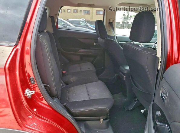 JA4AD3A34HZ060951 2017 MITSUBISHI OUTLANDER Red Engine compartment view