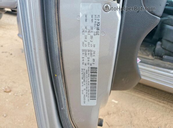 2C4RDGEG3LR184693 2020 DODGE GRAND Silver სალონის 360-გრადუსიანი ხედი