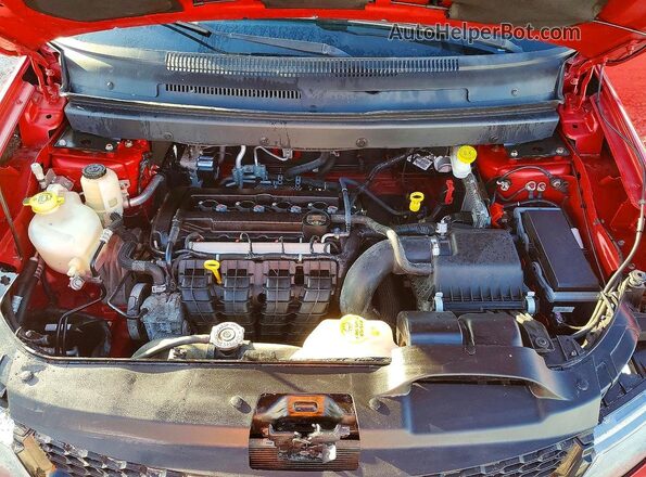 3C4PDCGBXJT252063 2018 DODGE JOURNEY Красный Вид подкапотного пространства