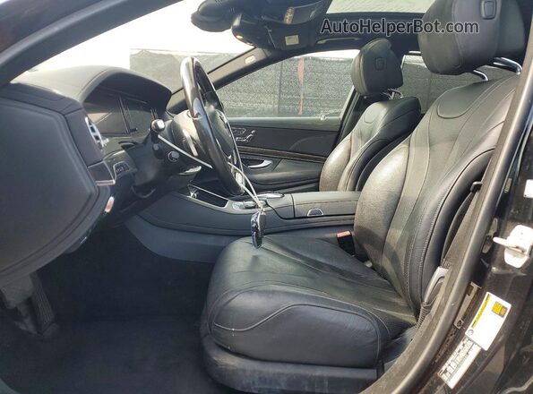 WDDUG6DB6HA302643 2017 MERCEDES-BENZ S Black Widok deski rozdzielczej