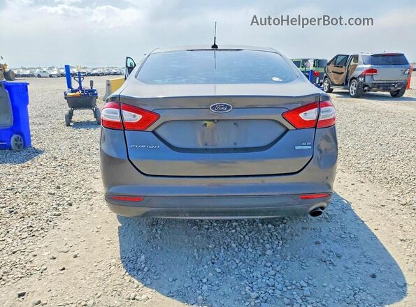 3FA6P0HD4GR247020 2016 FORD FUSION Gray Առջևի վահանակի տեսք