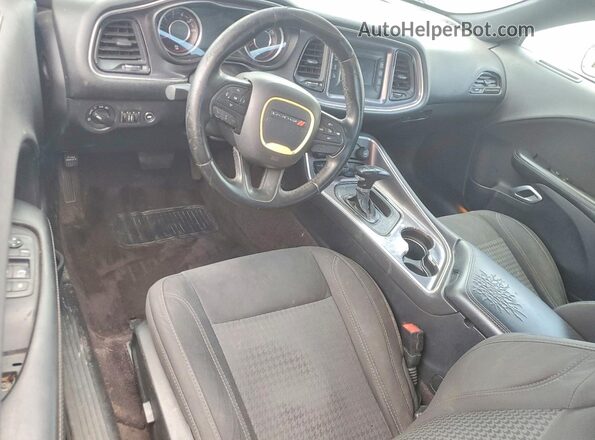 2C3CDZAGXGH200752 2016 DODGE CHALLENGER Черный Вид щитка приборов