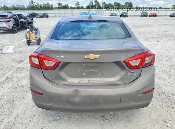 1G1BE5SM8J7158756 2018 CHEVROLET CRUZE Gray წინა სალონის ხედი